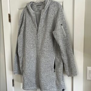 L.L. Bean Gray Full-Zip Hoodie